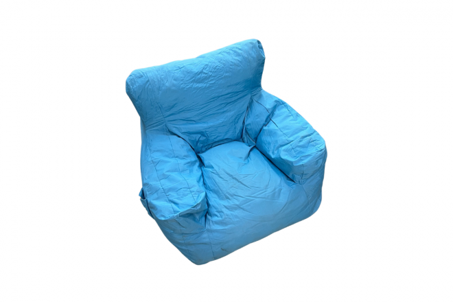 Pouf Chair With Amrests Turquoise Avec Accoudoirs [19.95€ au lieu de 99€]