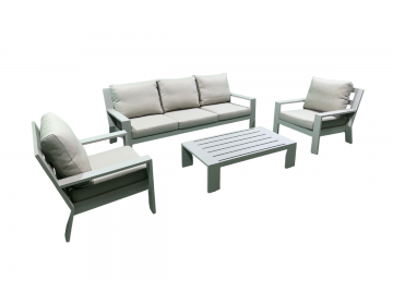 Ensemble Salon Merano Alu Sand 5 places