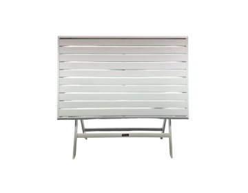 Ensemble Balcon Cassis 110X70 Alu White Mat + Féodal White Acc 4 places