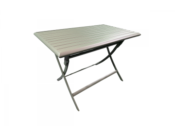 Ensemble Balcon Cassis 110X70 Alu Q Grey Mat + Féodal Q Grey 4 places