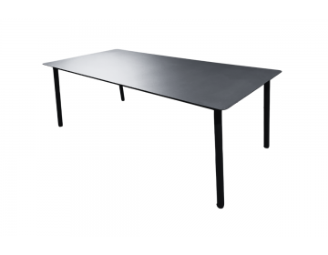 Ensemble Repas Durham 220x100 Charcoal 8 places