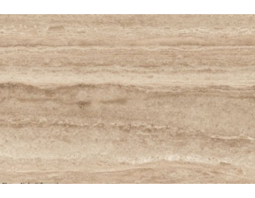 Ensemble Repas Amber 180/230/280x100CM - Kedra -  Crême/Travertin/Aroha 6 places