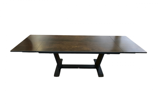 Ensemble Repas Amber 180/230/280x100CM - Kedra - Graphite/Oxyde/Aroha 6 places