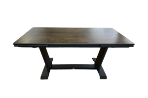 Ensemble Repas Amber 180/230/280x100CM - Kedra - Graphite/Oxyde/Aroha 6 places