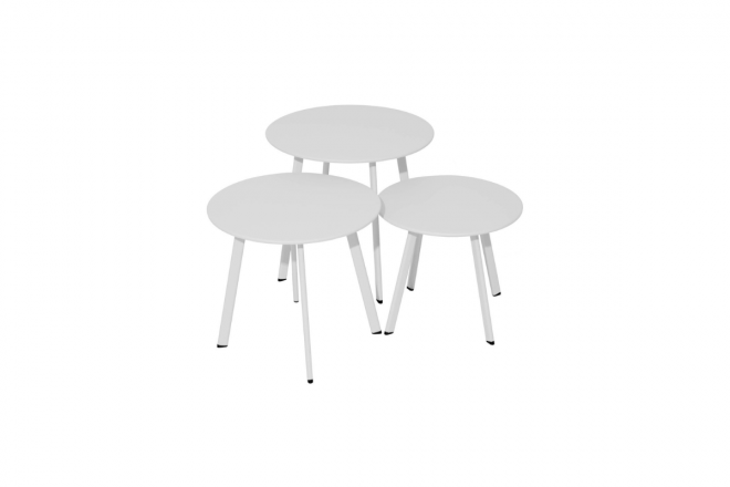 Table Basse Massaï D50 Blanc