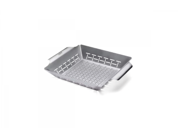 Deluxe Panier Grand, inox