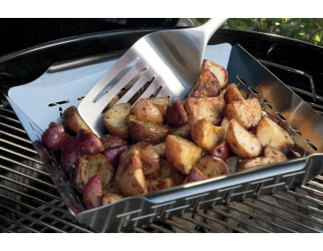 Deluxe Panier Grand, inox