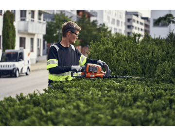 Taille haie HUSQVARNA batterie 522 iHDR60, sans accu ni chargeur en bleutooth