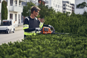 Taille haie HUSQVARNA batterie 522 iHDR60, sans accu ni chargeur en bleutooth