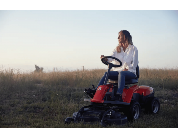 Tracteur HUSQVARNA batterie R 112iC incl. 85 cm pont de coupe