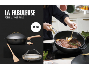 La Fabuleuse Poele 28cm - Meteore