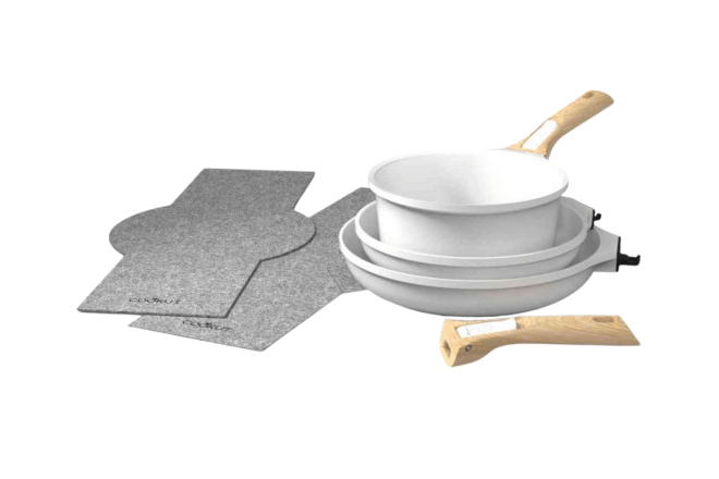 Batterie De Cuisine amovible 7 pieces - Polaire