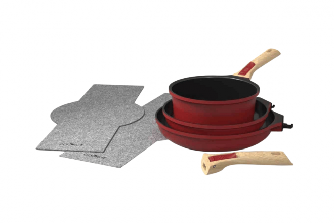 Batterie De Cuisine amovible 7 pieces - Passion