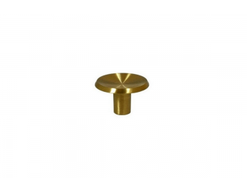 Poignee Cocotte Ronde Laiton