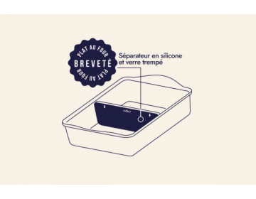 L'Incroyable Plat a Four ajustable - Myrtille