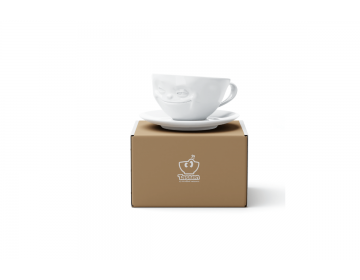 Tasse a Cafe avec Soucoupe "Malin" 200ml