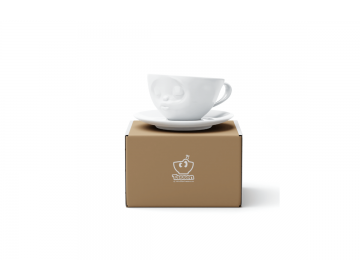 Tasse a Cafe avec Soucoupe "Bisou" 200ml