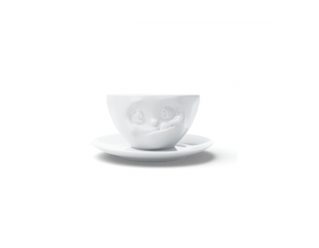 Tasse a Cafe avec Soucoupe "delicieux" 200ml