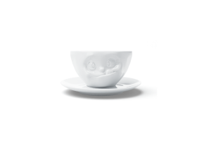 Tasse a Cafe avec Soucoupe "delicieux" 200ml