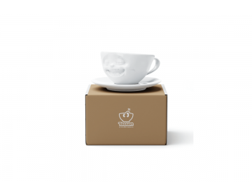 Tasse a Cafe avec Soucoupe "Rieur" 200ml