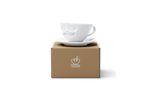 Tasse a Cafe avec Soucoupe "Rieur" 200ml