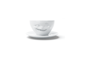 Tasse a Cafe avec Soucoupe "Clin D'Oeil" 200ml