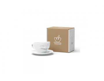 Tasse a Cafe avec Soucoupe "Clin D'Oeil" 200ml