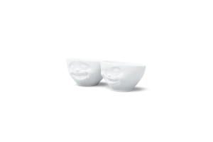 Set de deux Bols Moyens "Rieur et Clin D'Oeil" 200ml