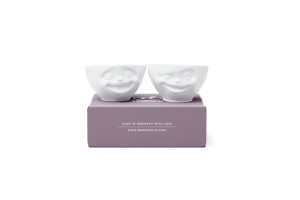 Set de deux Bols Moyens "Rieur et Clin D'Oeil" 200ml