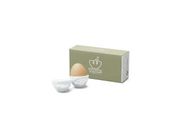 Set de 2 Coquetiers "Heureux et Hmpfff!"