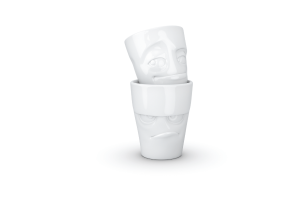 Set de 2 Mugs "Grognon" et "Espiegle" Sans anse 350ml