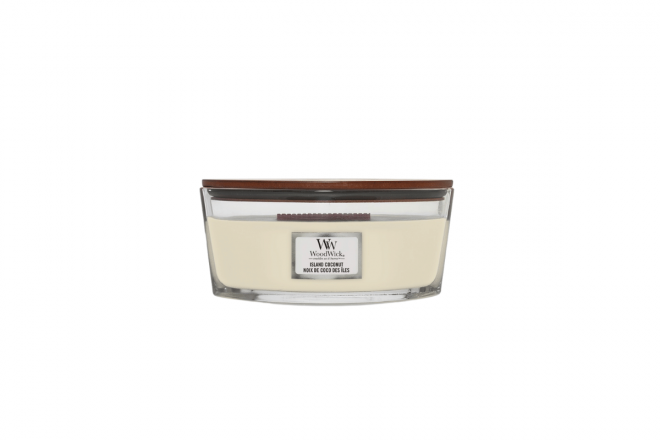 Island Coconut Ellipse Candle