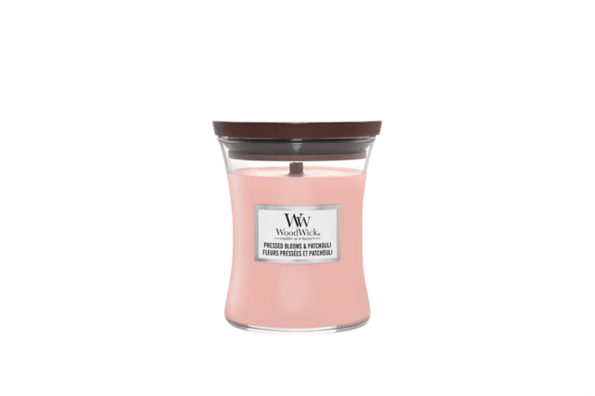 Pressed Blooms & Patchouli Medium Candle