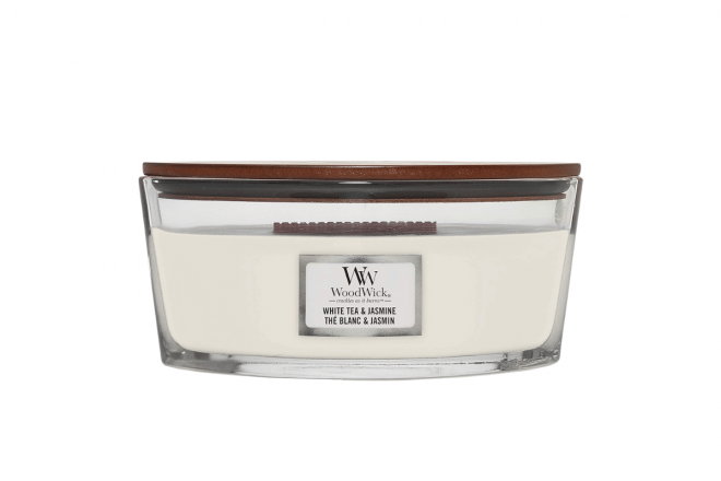 White Tea & Jasmine Ellipse Candle