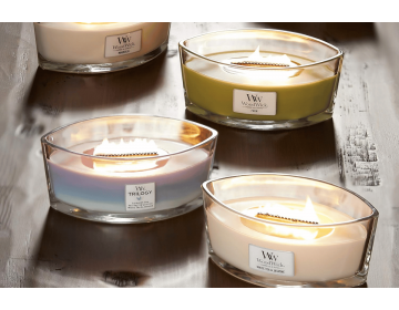 White Tea & Jasmine Ellipse Candle