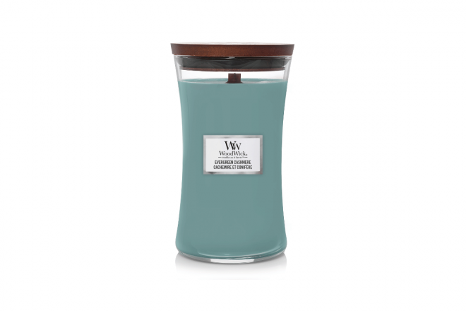 Evergreen Cashmere Large Candle