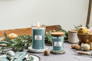 Evergreen Cashmere Medium Candle
