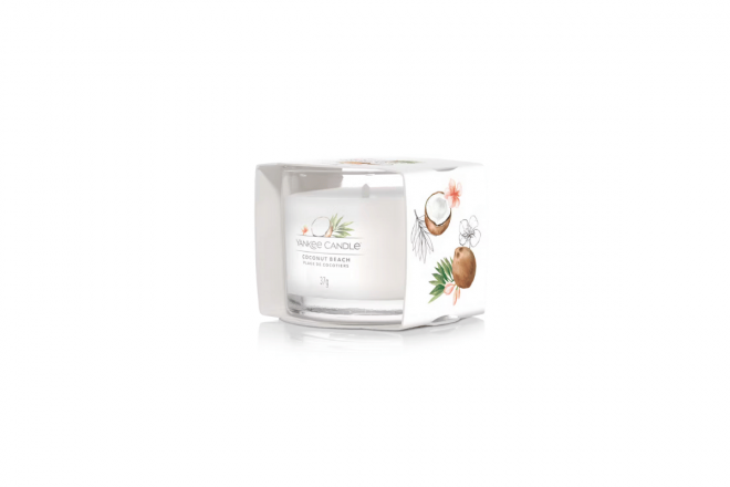Coconut Beach Filled Votive