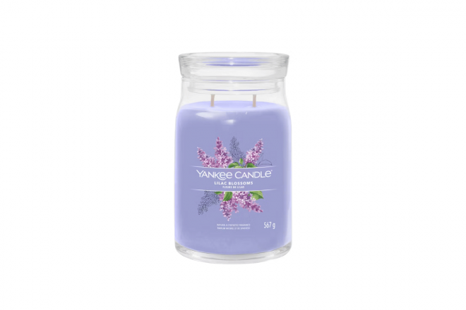 Lilac Blossoms Signature Large Jar
