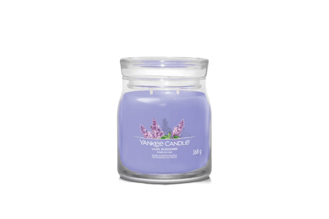 Lilac Blossoms Signature Medium Jar