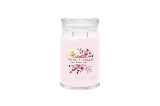 Pink Cherry & Vanilla Signature Large Jar