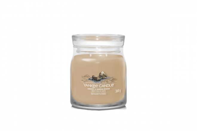 Amber & Sandalwood Signature Medium Jar