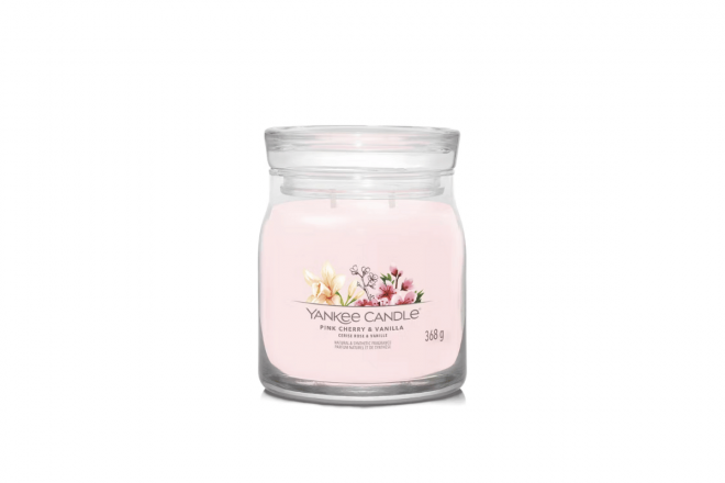 Pink Cherry & Vanilla Signature Medium Jar