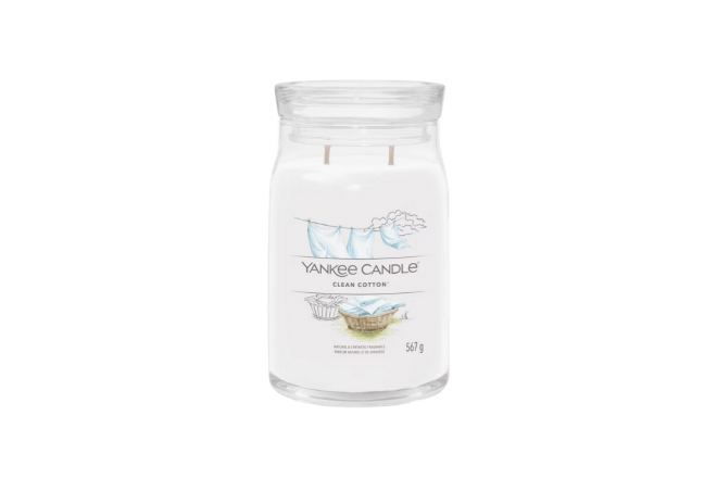 Clean Cotton Signature Large Jar
