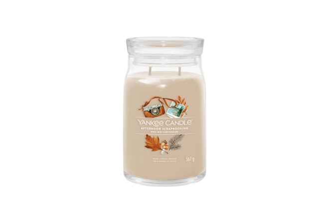 Afternoon Scrapbooking Large Jar