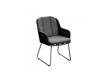 Ensemble Repas Darius 230/350x120CM - Alu - Graphite/ Carma 8 places