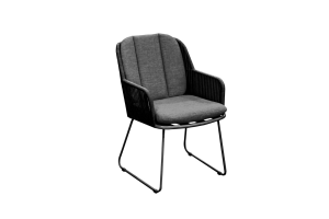Ensemble Repas Darius 230/350x120CM - Alu - Graphite/ Carma 8 places
