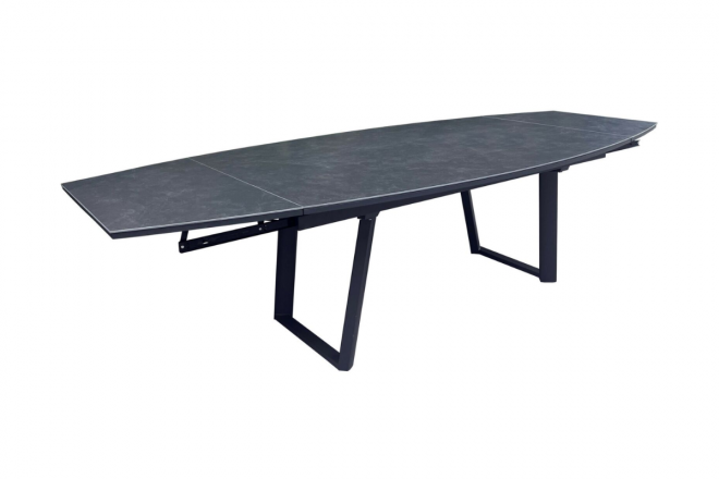 Ensemble Repas Manta 180/230/280 CM - Alu/Céramique- Graphite 6 places
