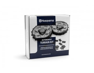 Kit de roues terrains accidentés (avec kit brosses)