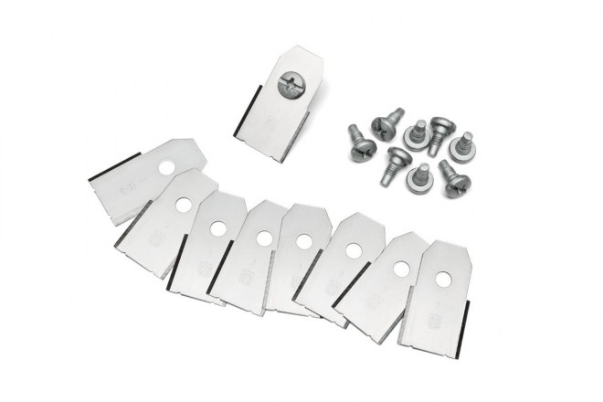 Lames extra épaisses en Carbone 9 pièces 0,60mm (blister)
